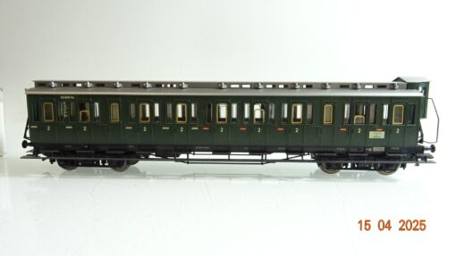 Fleischmann H0 5686 Abteilwagen 2.Kl. mit Bremserhaus in OVP PR7151 – Bild 3