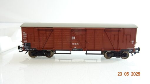 Fleischmann H0 5733 K gedeckter Güterwagen 4 achsig der DR in OVP PR8007 – Bild 3