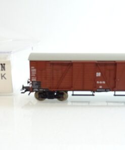 Fleischmann H0 5733 K gedeckter Güterwagen 4 achsig der DR in OVP PR8007