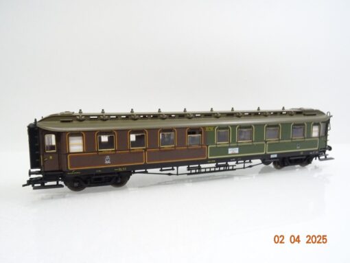 Fleischmann H0 5852 K Personenwagen 1./3.Kl. der K.P.E.V. in OVP LE9928 – Bild 3