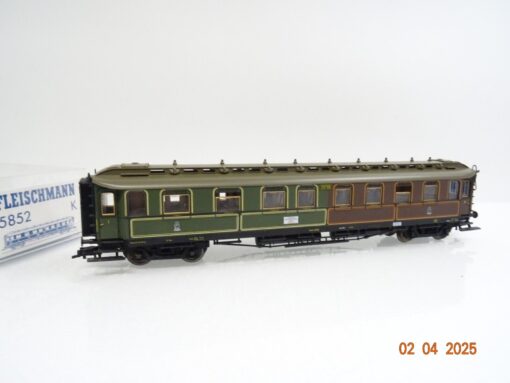 Fleischmann H0 5852 K Personenwagen 1./3.Kl. der K.P.E.V. in OVP LE9928