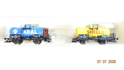 Fleischmann H0 825430 K Kesselwagen-Set Aral/Shell der DB in OVP PR8965