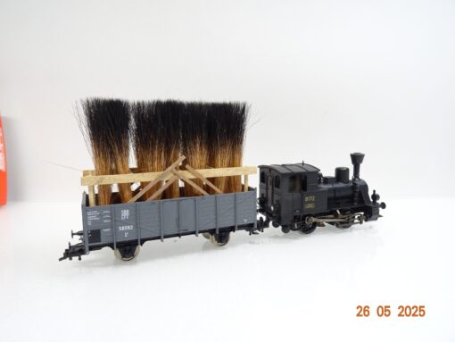 Fleischmann H0 87 4008 Tunnelputzer-Zug der SBB 125 Jahre Gotthardbahn OVP JL744 – Bild 4
