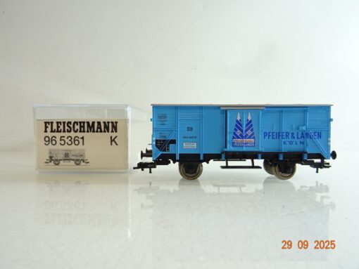 Fleischmann H0 965361 K gedeckter Güterwagen P&L Köln der DB in OVP BH205