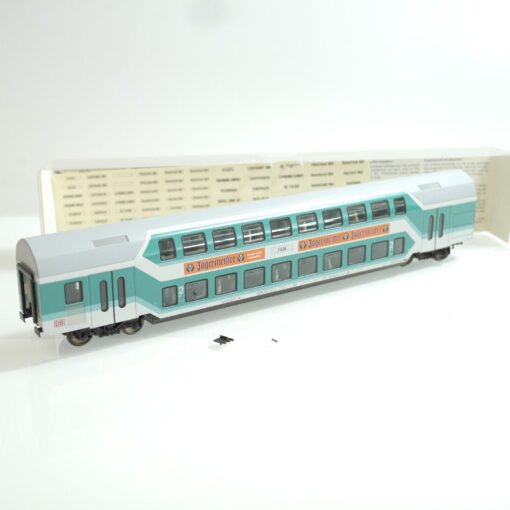 Fleischmann H0 97 5125 K Doppelstockwagen Jägermeister der DB in OVP LE4097