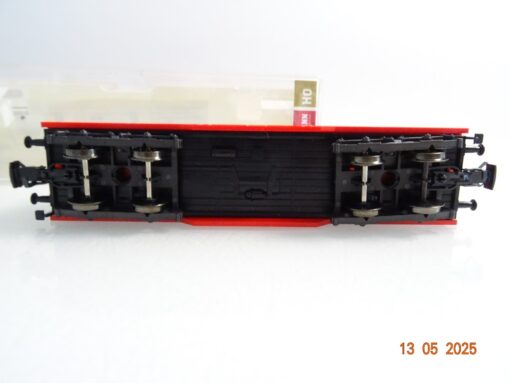 Fleischmann H0 Flachwagen mit Container Hanjin der DB in EVP PR7558 – Bild 4