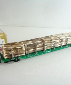 Fleischmann H0 Fleischmann 5254  Rungenwagen mit Holzladung on Rai in OVP RR4061