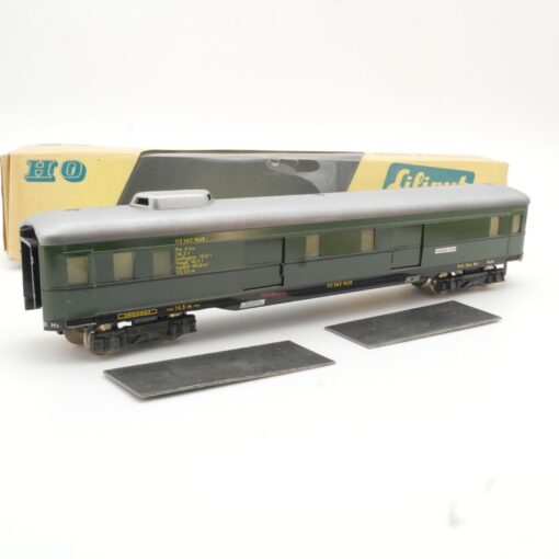 Fleischmann H0 Gepäckwagen Blech 112 362 Nür Hamburg Köln in EVP QR3927