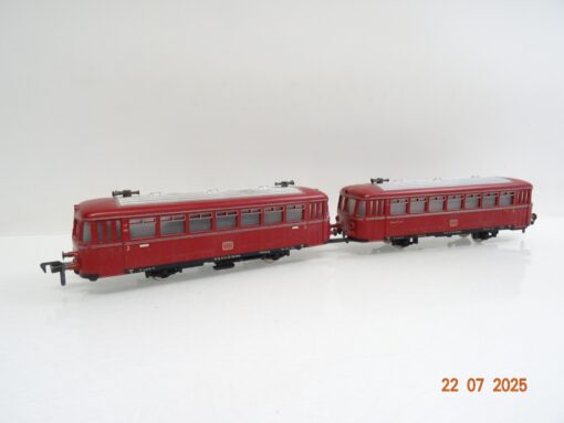 Fleischmann H0 Schienenbus 2tlg. VT 98 der DB JL1762 o. – Bild 4