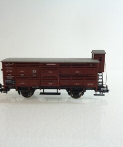 Fleischmann H0 Viehtransportwagen der K.P.E.V. BH722 o.