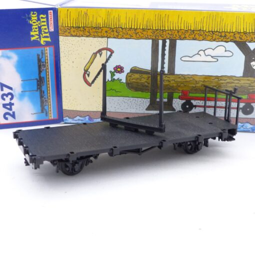 Fleischmann Magic Train 2437 Spur 0e Drehschemelwagen Güterwagen in OVP EX6627 – Bild 3