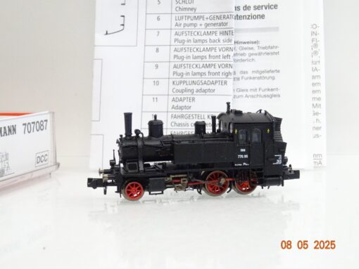 Fleischmann N 707087 Dampflok 770.95 der ÖBB Zimo Digital Top in OVP JL577