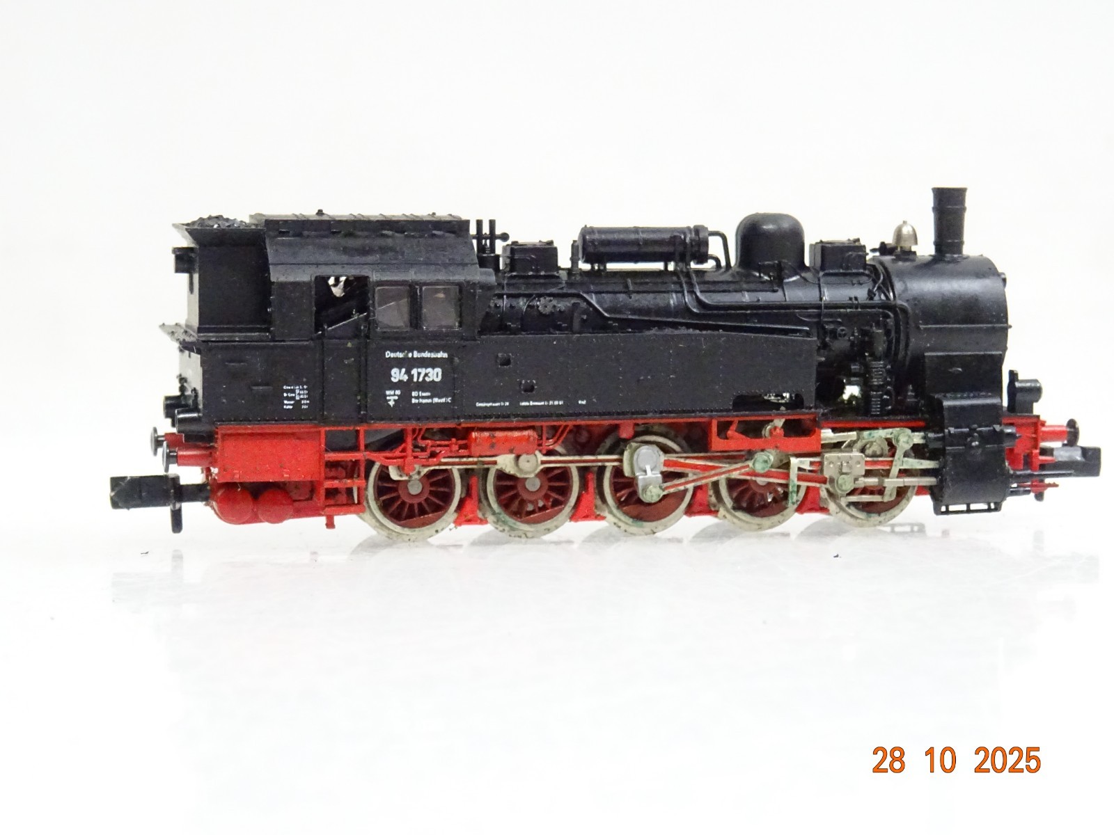 Fleischmann N 7094 Dampflok BR 94 1730 der DB JL3848 o. – Bild 3