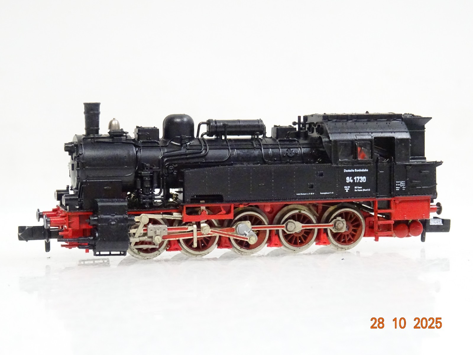 Fleischmann N 7094 Dampflok BR 94 1730 der DB JL3848 o.