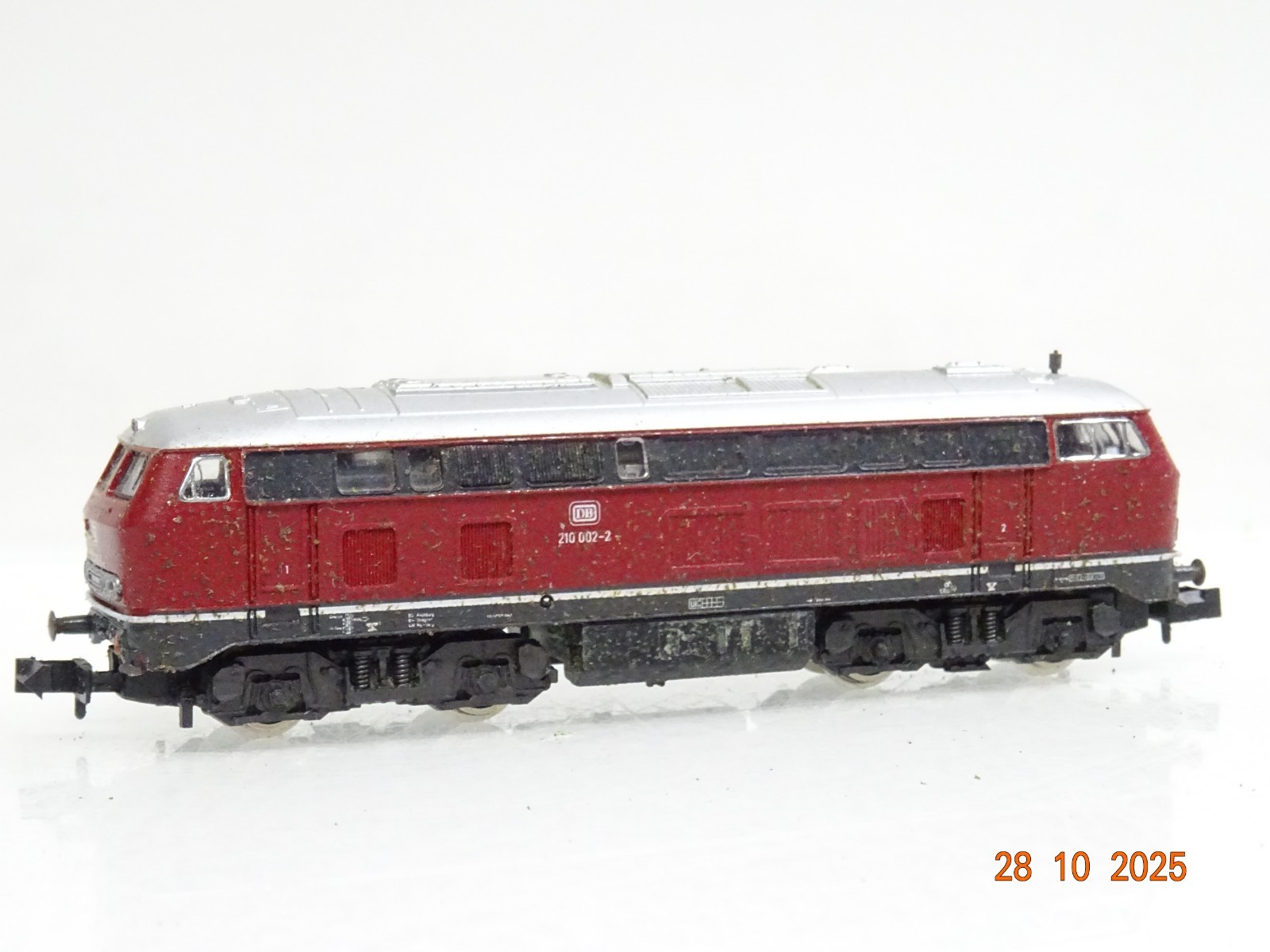 Fleischmann N 7232 Diesellok BR 210 002-2 der DB JL3936 o.