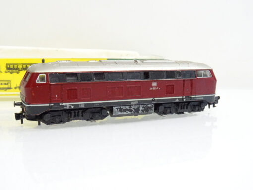 Fleischmann N 7232 Diesellok BR 210 002-2 der DB in EVP LE3479