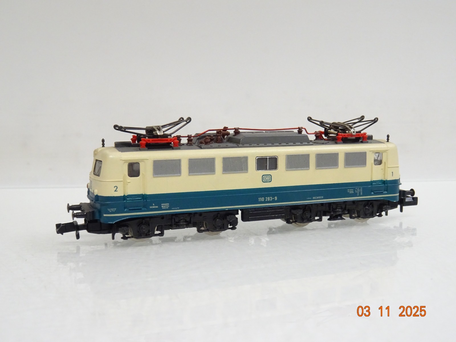 Fleischmann N 7333 E-Lok BR 110 283-9 der DB in OVP JL4082 – Bild 3