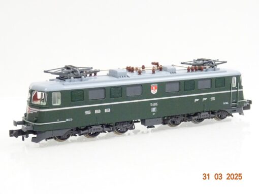 Fleischmann N 737204 Schweiz Jubiläumslok Ae 6/6 der SBB mit DSS in OVP LE9845 – Bild 3