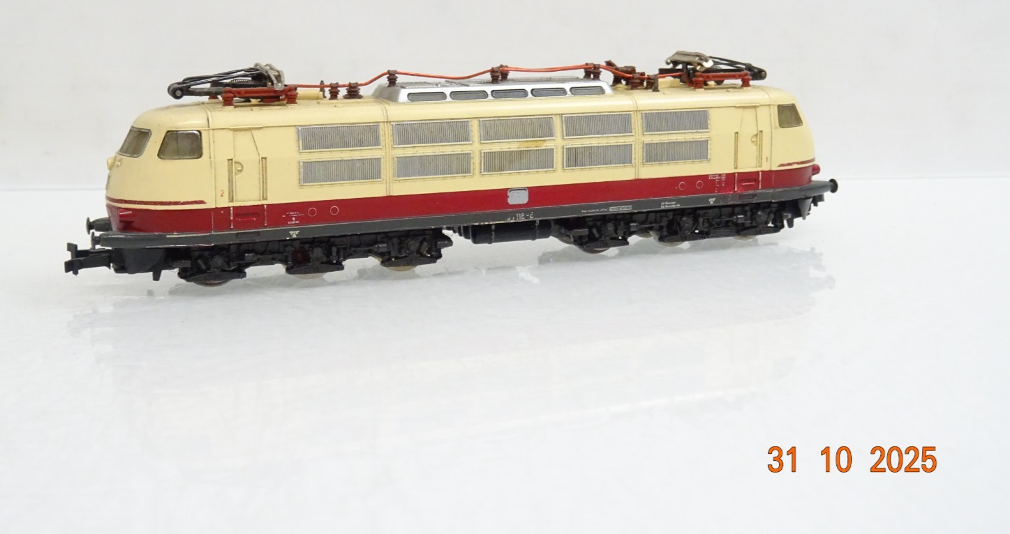 Fleischmann N 7375 E-Lok BR 103 118-6 der DB JL3979 o.