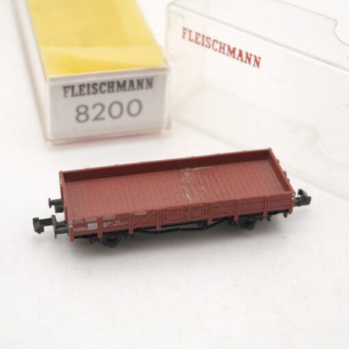 Fleischmann N 8200 Niederbordwagen der DB in OVP RR2460 – Bild 3