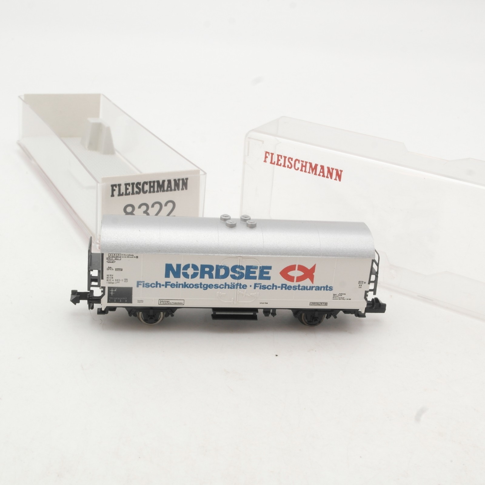 Fleischmann N 8322 Kühlwagen Nordsee der DB in OVP RR4931 – Bild 3