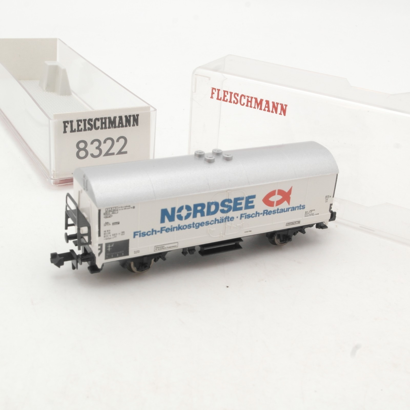 Fleischmann N 8322 Kühlwagen Nordsee der DB in OVP RR4931