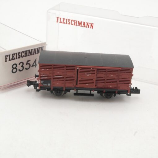 Fleischmann N 8354 Vieh Verschlagwagen in OVP RR4172 – Bild 3