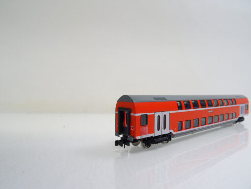 Fleischmann N 8624 K Doppelstockwagen 1. und 2. Klasse der DB in OVP CK921 – Bild 3