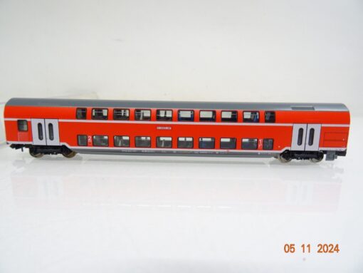 Fleischmann N 8624 K Doppelstockwagen 1./2. Kl. der DB in OVP PR3685 – Bild 3