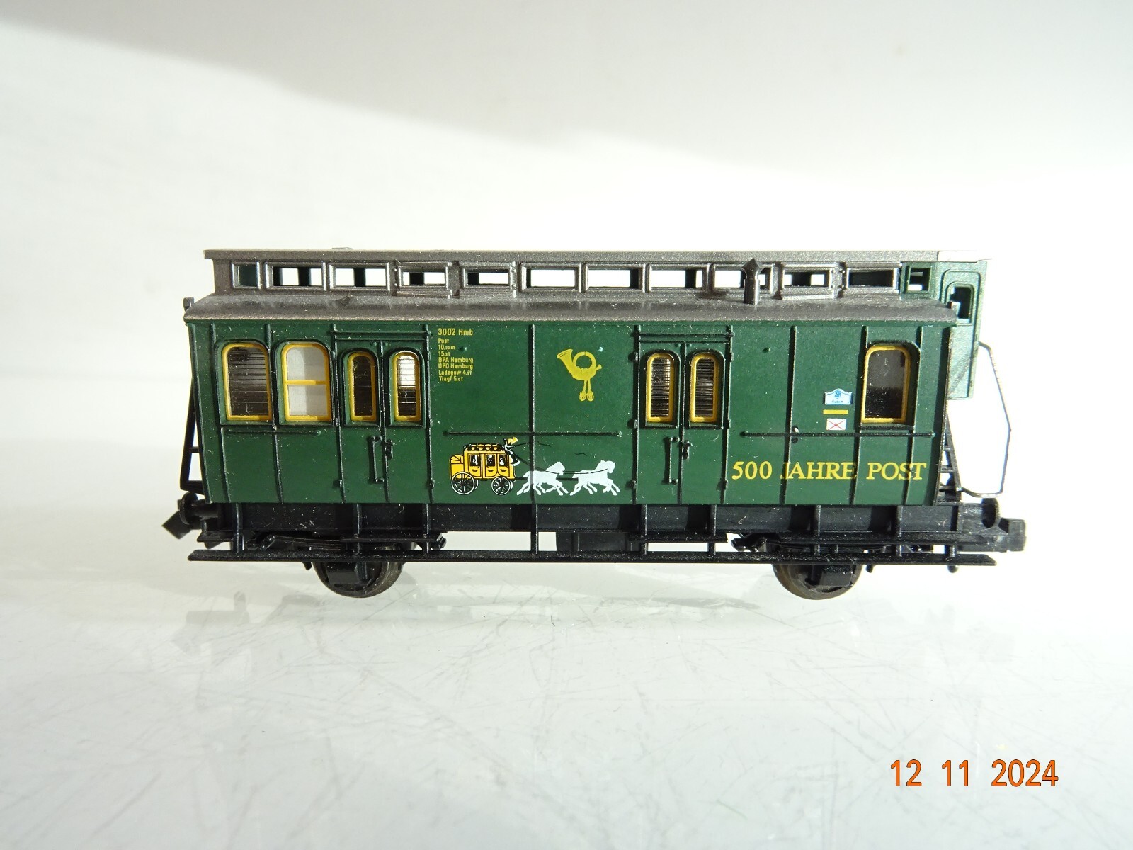 Fleischmann N Bahnpostwagen der DBP PR3842 o. – Bild 3