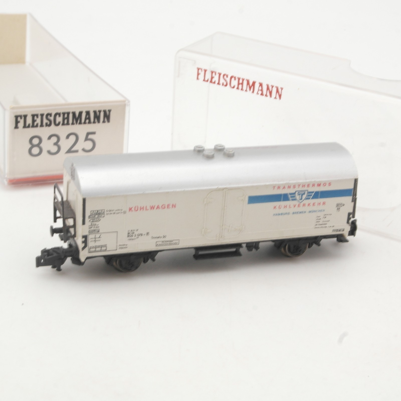 Fleischmann N Kühlwagen Transthermos Kühlverkehr in EVP RR5367