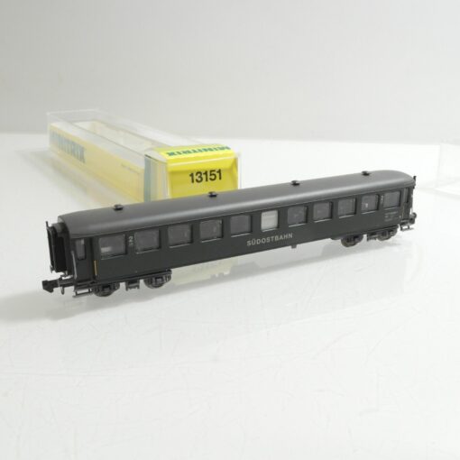 Fleischmann N Personenwagen 2. Klasse Südostbahn in EVP RG7101 – Bild 3