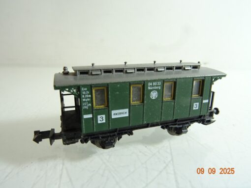 Fleischmann N Personenwagen Ansbach 3. Klasse RR3446 o.