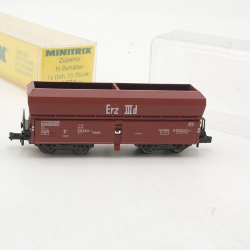 Fleischmann N Selbstentladewagen Erz IIId der DB in EVP RR243 – Bild 3