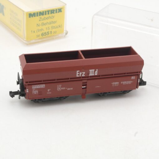 Fleischmann N Selbstentladewagen Erz IIId der DB in EVP RR243
