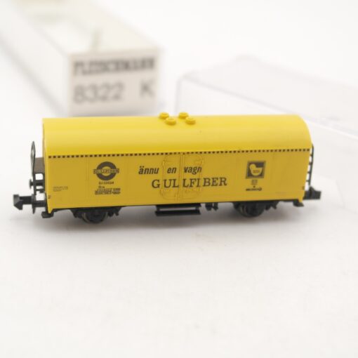 Fleischmann N gedeckter Güterwagen Gullfiber in EVP RR2228 – Bild 3