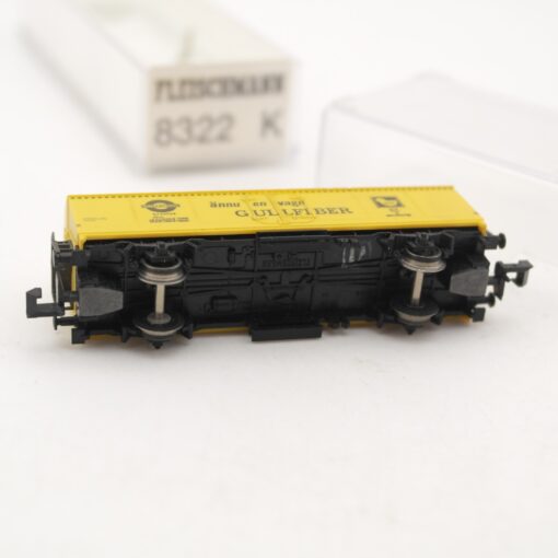 Fleischmann N gedeckter Güterwagen Gullfiber in EVP RR2228 – Bild 4