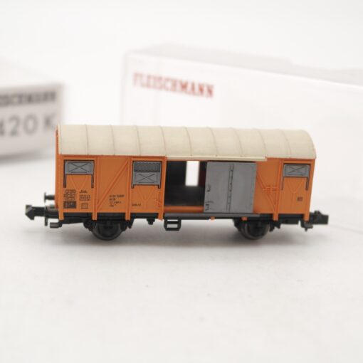 Fleischmann N gedeckter Güterwagen der DB in EVP RR2534 – Bild 3