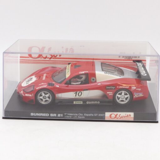 Flyslot Cars Ref.: M01101 Sunred SR21 1° Valencia GT 2007 #10, in PC-Box EB8902 – Bild 4