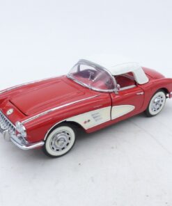 Franklin Mint 1:24 B11UW49 Chevrolet Corvette 1959 rot/weiß in Tüte o. EX8083