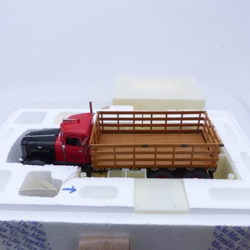 Franklin Mint 1:32 Peterbilt 1939 Gatterwagen Pritsche mit Aufsatz in OVP EX5913 – Bild 6
