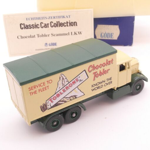 Göde Classic Car Collection - Chocolat Tobler Scammel LKW in OVP EZ8700 – Bild 3