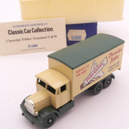 Göde Classic Car Collection - Chocolat Tobler Scammel LKW in OVP EZ8700