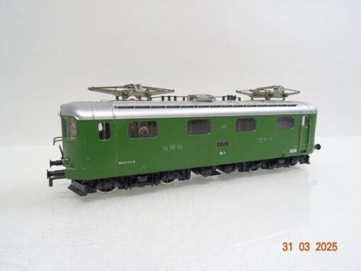 HAG H0 235 AC Schweiz E-Lok Re 4/4 I lindengrün SBB für Märklin AC in OVP LE9821 – Bild 3