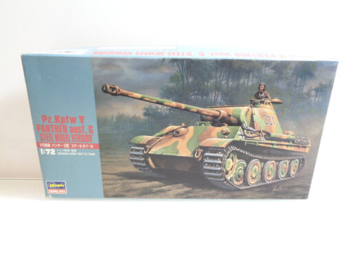 Hasegawa 1:72 31137 Pz.Kpfw V Panther ausf. G Steel Wheel Version in OVP JD6804