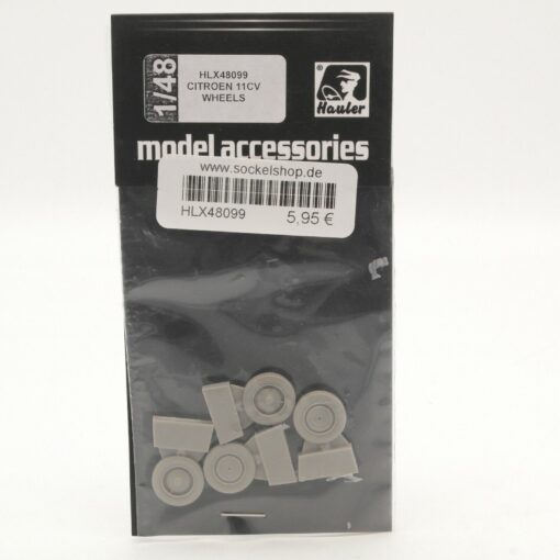Hauler 1/48 Bausatz: HLX48099 Citroen 11CV Wheels / Räder in OVP EA3244