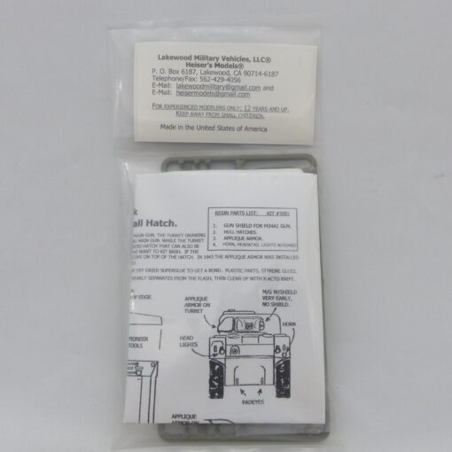 Heiser´s Models H0 1:87 No. 5001 Panzer M4 Sherman in OVP EX7601 – Bild 3
