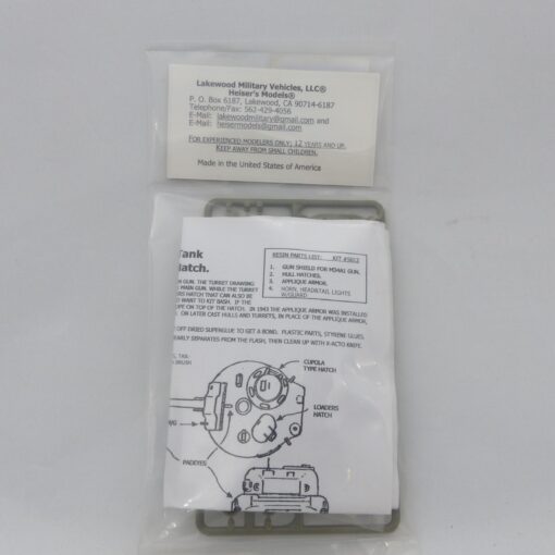 Heiser´s Models H0 1:87 No. 5012 Panzer M4A1 Sherman in OVP EX7613 – Bild 3