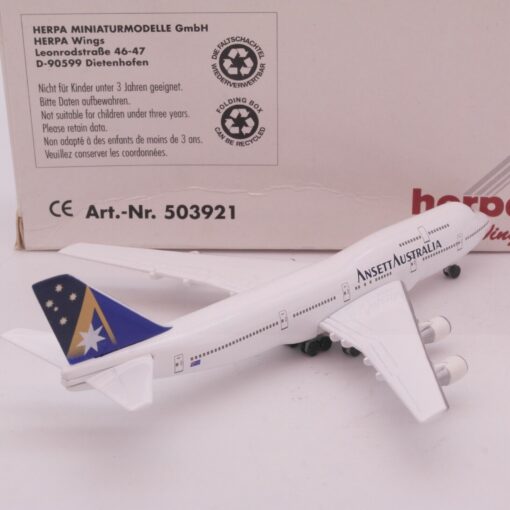 Herpa 1:500 503291 Boeing 747-300 - Ansett Australia in OVP EZ9044 – Bild 3