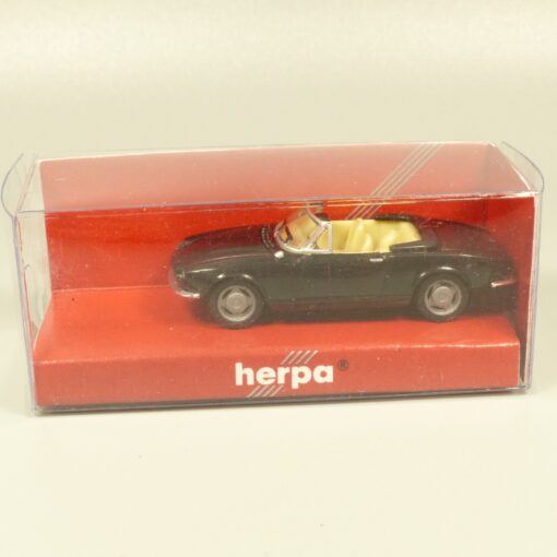 Herpa 1:87 022354 Fiat 124 Spider schwarz in OVP EX6036 – Bild 4